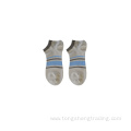 casual striped three-dimensional-sneaker-socks for men